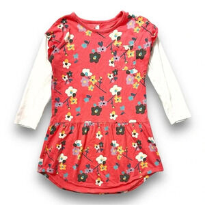 Tea Collection | Faux Layered Floral Dress (8)